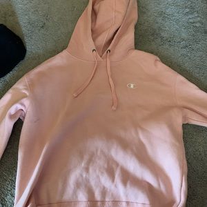 champion cropped hoodie